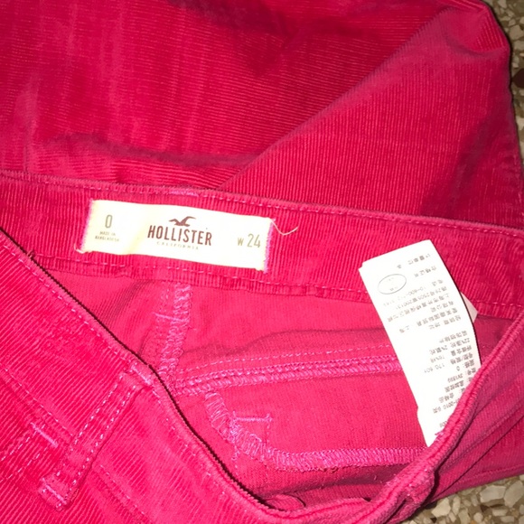 Hollister Corduroy Skinny Pants Size 24 - Picture 3 of 3